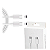 Cabo USB-C para USB-C 1m Branco - Compatível - Imagem 1