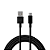 Cabo Tipo C para USB Blindado 2A 2m Preto WI436 - Multilaser - Imagem 2