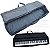 Capa Bag Para Piano Digital 88 Teclas Super Luxo AVS Preta - Imagem 4