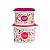 Tupperware Caixa Granola 1,7 litro + Aveia Floral 1,1 litro - Imagem 1