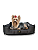 Cama Pet Cachorro & Gato - Impermeável- Nylon- M- Chumbo - Imagem 1