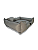 Cama Pet- XG- Impermeável- Nylon- Cinza- Tradicional - Imagem 3