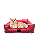 Cama Pet Cachorro & Gato- Suede- Veludo- P- Rosa - Imagem 2