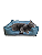 Cama Pet Cachorro & Gato- Suede- Veludo- P- Azul - Imagem 2