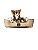 Cama Pet Cachorro & Gato- Suede- Veludo- P- Bege - Imagem 1
