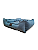 Cama Pet Cachorro & Gato- Suede- Veludo- G- Azul - Imagem 2