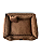 Cama Pet Cachorro & Gato- Suede- Veludo- G- Marrom - Imagem 2