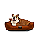 Cama Pet Cachorro & Gato- Suede- Veludo- GG- Cobre - Imagem 1