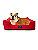 Cama Pet Cachorro & Gato- Suede- Veludo- GG- Vermelho - Imagem 2