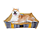 Caminha de Cachorro- Impermeável- Acquablock- GG- Amarelo - Imagem 1