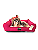 Cama Pet Cachorro & Gato - 100% Algodão- Brim- G- Pink - Imagem 1