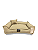 Cama Pet Cachorro & Gato- 100% Algodão- Brim- XG- Caqui - Imagem 3