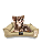 Cama de Pet Cachorro Gato- 100% Algodão- Brim- P- Caqui - Imagem 2