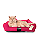 Cama Pet Cachorro & Gato- 100% Algodão- Brim- P- Pink - Imagem 4