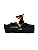 Cama Pet Cachorro Gato- 100% Algodão- Brim- P- Preto - Imagem 1