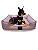 Caminha Pet Cachorro & Gato- Impermeável- Linho- P- Rosa - Imagem 2