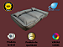 Caminha Pet Dupla 135 CM X 101 CM- Impermeável- Nylon- XG- Cinza - Imagem 3