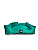 Cama Pet Cachorro & Gato- 100% Algodão- Brim- XG- Verde - Imagem 3