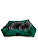 Cama Pet Cachorro & Gato- Impermeável- Nylon- P- Verde Bandeira - Imagem 2