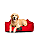 Cama Pet- XG- Impermeável- Nylon- Vermelho- Tradicional - Imagem 1