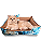 Caminha Pet Cachorro & Gato- Impermeável- Acquablock- P- Terracota Folhagem - Imagem 2