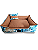 Caminha Pet Cachorro & Gato- Impermeável- Acquablock- M - Terracota Folhas - Imagem 2