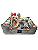 Caminha Pet Cachorro & Gato- Impermeável- Acquablock- M - Verde Floral - Imagem 1
