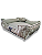 Caminha Pet Cachorro & Gato- Impermeável- Acquablock- G - Bege Floral - Imagem 3