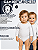 GUARDIÃO CO- BODY BEBÊ MANGA LONGA- TAMANHO RN- 100% ALGODÃO- BEGE - Imagem 6