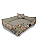 Cama Pet- P- Impermeável- Malaga- Mosaico Terracota - Imagem 7