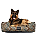 Cama Pet- XG- Impermeável- Malaga- Mosaico Terracota - Imagem 2