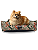 Cama Pet- M- Impermeável- Malaga- Mosaico Verde - Imagem 1