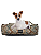 Cama Pet- M- Impermeável- Malaga- Mosaico Verde - Imagem 2