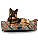 Cama Pet- XG- Impermeável- Malaga- Mosaico Verde - Imagem 2