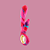 VIBRADOR RABBIT COLORIDO 10 MODOS DE VIBRAÇÃO RECARREGÁVEL - Imagem 2