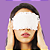 VENDA TAPA OLHOS COM RENDA - Imagem 1