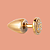 PLUG ANAL EM ABS COM PEDRAS CRAVEJADAS M - Imagem 1