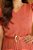 Vestido Joyce Longo Plissado Terracota - Imagem 4