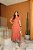 Vestido Joyce Longo Plissado Terracota - Imagem 2