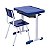Kit Escolar Individual AZUL – (Mesa e Cadeira) – JUVENIL 06 a 09 Anos 40999 - Imagem 3
