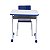 Kit Escolar Individual AZUL – (Mesa e Cadeira) – INFANTIL – MADEIRA – COR AZUL – 40085 - Imagem 3