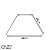 Conjunto HEXAGONAL Mesas e Cadeiras – 06 A 09 anos – JUVENIL – 42012 - Imagem 3