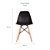 Cadeira Charles Eames Eiffel - Preta - 42390 - Casa das Cadeiras Goiânia - Imagem 4
