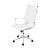 Cadeira Giratória Presidente Esteirinha Branca - 32875 - Casa das Cadeiras Goiânia - Imagem 1