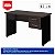 Mesa de Escritório 1,20x0,60 Com Gavetas - Marsala/Preto - 23471 - Casa das Cadeiras Goiânia - Imagem 6