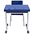 Conjunto Escolar Individual Retangular Plástico Azul – INFANTIL (03 a 06 anos) – 77306 - Casa das Cadeiras Goiânia - Imagem 3