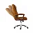Cadeira Giratória Presidente LUXO Com Molas Ensacadas - Caramelo - 33199 - Casa das Cadeiras Goiânia - Imagem 2