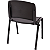 Cadeira Plástica de Plástico Fixa Anatômica Empilhável PRETA - 12071 - Casa das Cadeiras Goiânia - Imagem 3