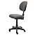 Cadeira Giratória Executiva Baixa Lisa Back System Ergonômica (NR-17) Sem Braços - 31116 - Casa das Cadeiras Goiânia - Imagem 10