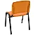 Cadeira Plástica Fixa Anatômica Empilhável LARANJA - 12074 - Casa das Cadeiras Goiânia - Imagem 5